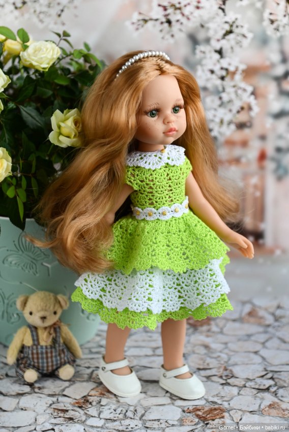 Мастер класс "Жанет" для кукол Паола Рейна (фото 8)