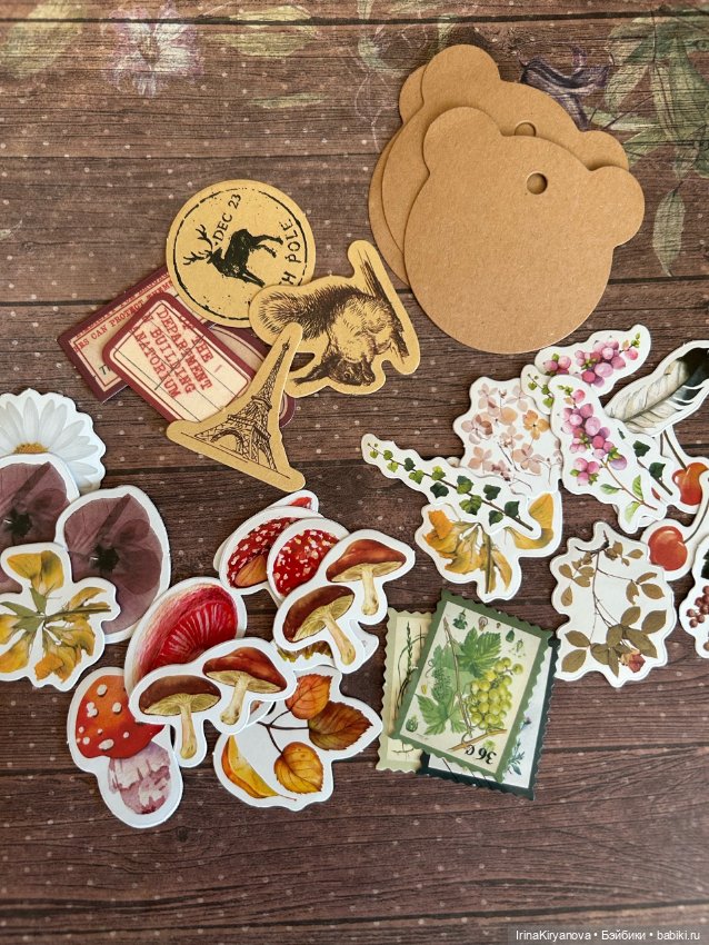 Наклейки для упаковки — Другие инструменты для кукол