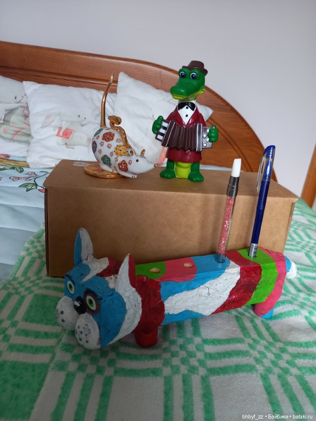 Карандашница Кот — Авторские игрушки (фото 2)