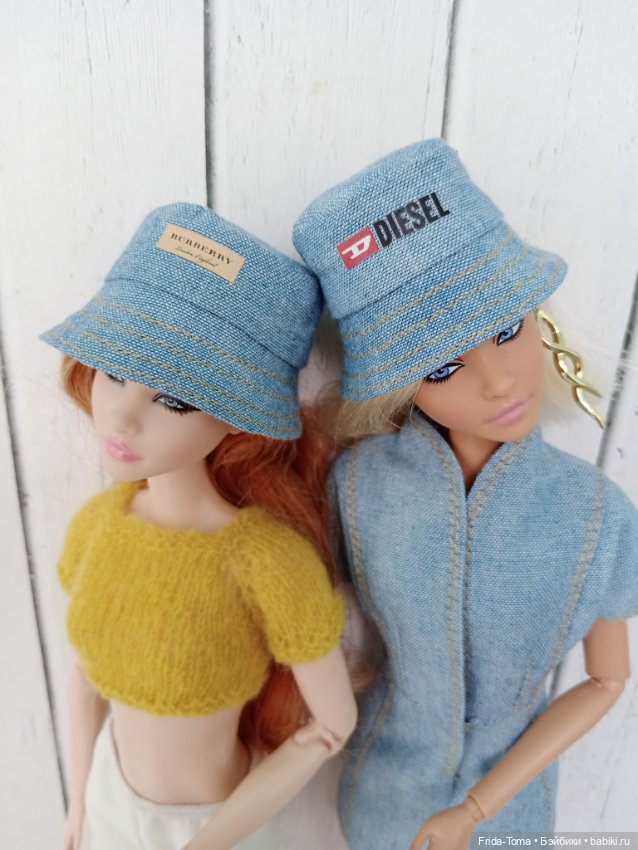 Джинсовая панама для Кена Барби, мужчин и девочек ИТ, поппи Паркер, Момоко (фото 4)