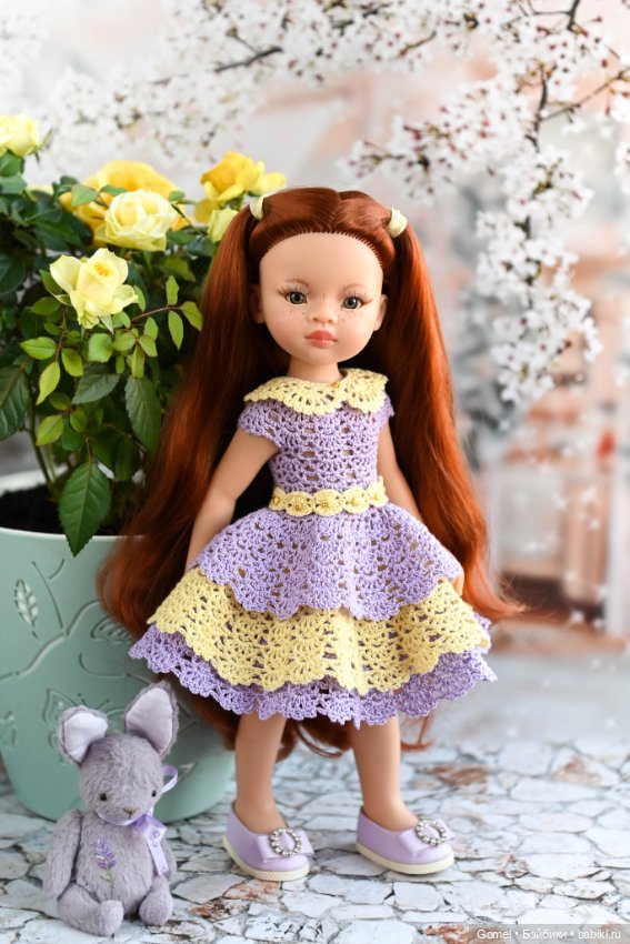 Мастер класс "Жанет" для кукол Паола Рейна