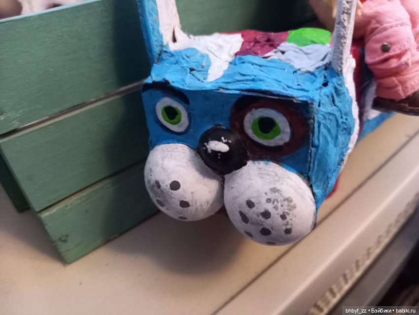 Карандашница Кот — Авторские игрушки (фото 5)