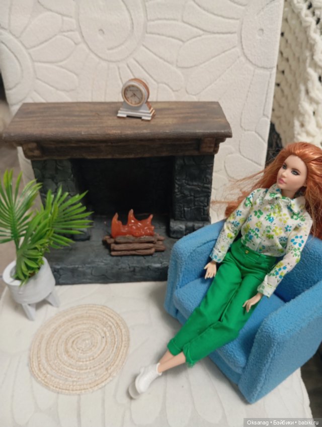Камин — Кукольная мебель (фото 6)