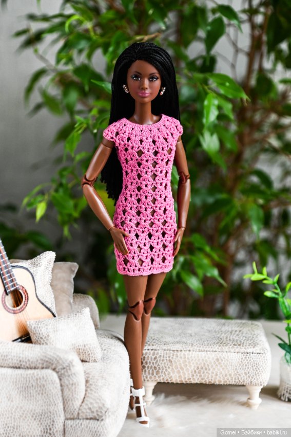 Облегающее платье для Барби (фото 3)