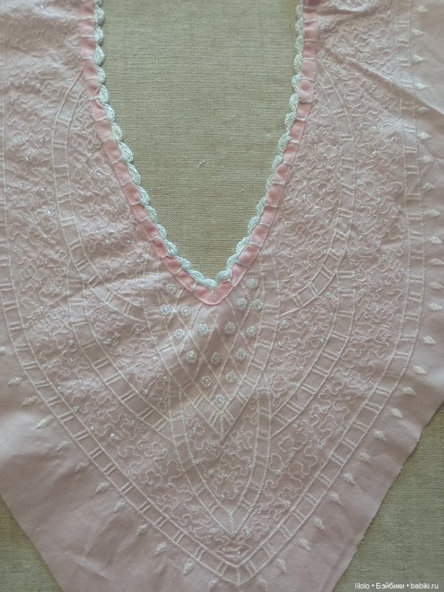 Часть лифа для кукольного рукоделия