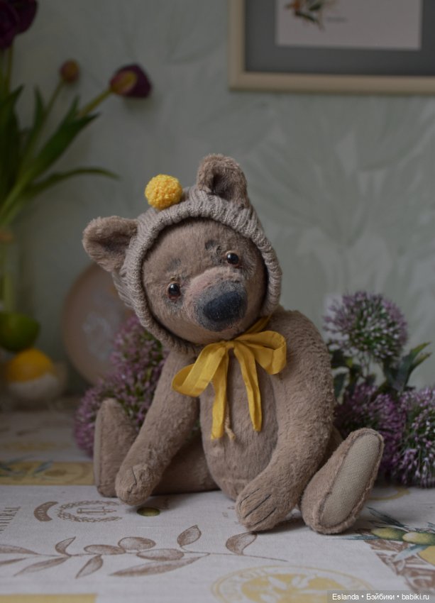 Мишка Лёлик — Авторские игрушки (фото 3)