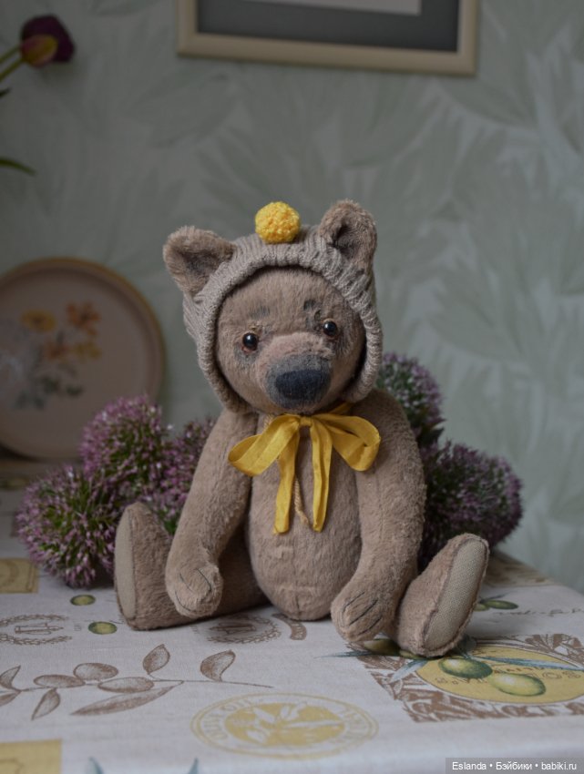 Мишка Лёлик — Авторские игрушки (фото 7)