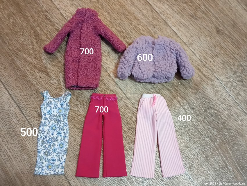 Одежда на кукол ИТ и Барби (фото 3)