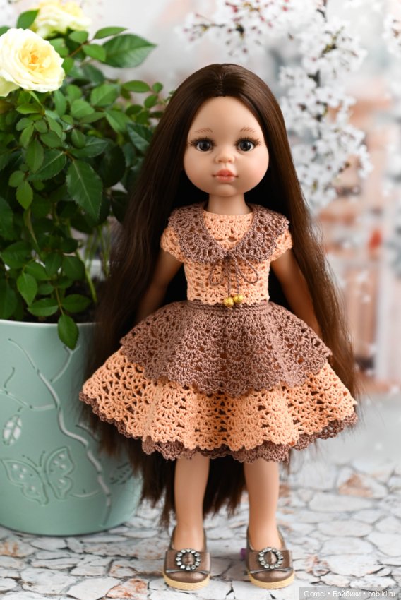 Мастер класс "Жанет" для кукол Паола Рейна