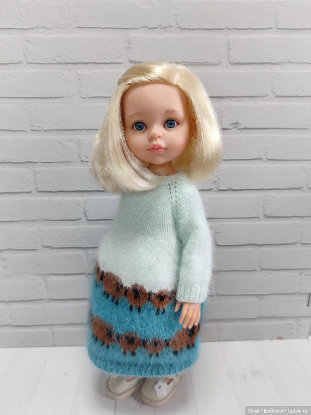 Платье Овечки 3 для кукол Паола Рейна Paola Reina