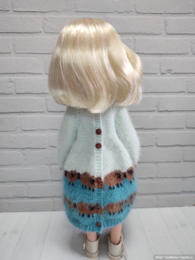 Платье Овечки 3 для кукол Паола Рейна Paola Reina (фото 5)