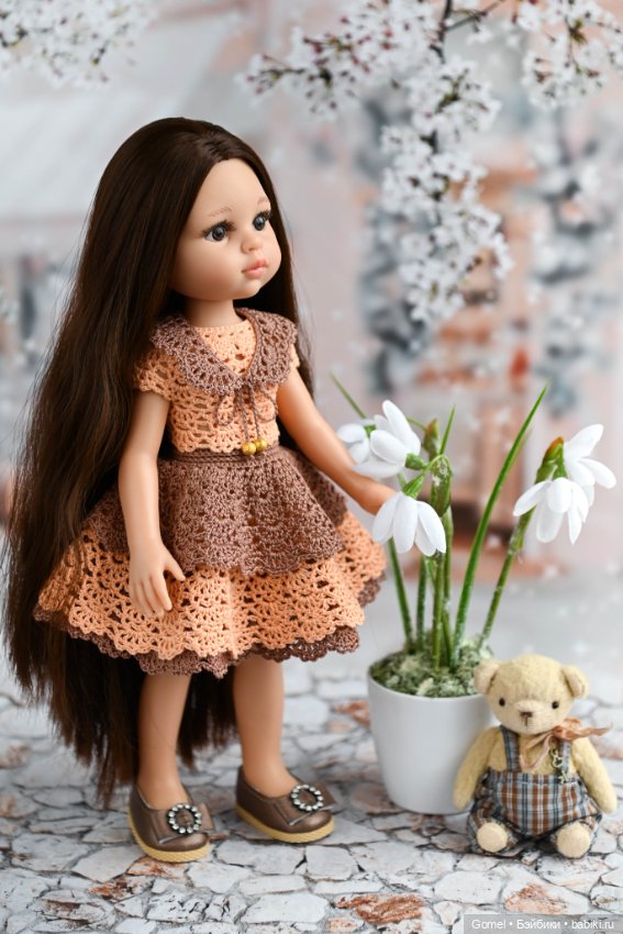 Мастер класс "Жанет" для кукол Паола Рейна