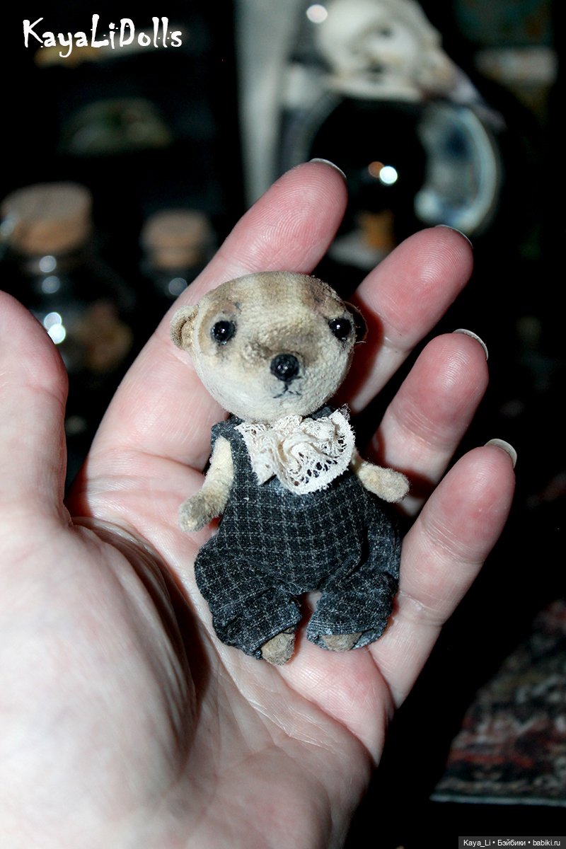 Мишка Вильям — Авторские игрушки (фото 6)