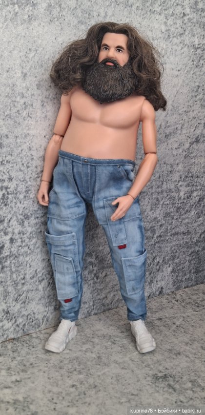 Джинсы на Хагрида — Одежда для кукол