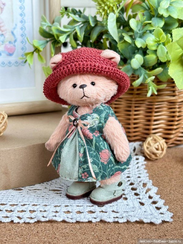 Мишка-малышка Клэр (рост 11 см) (фото 3)