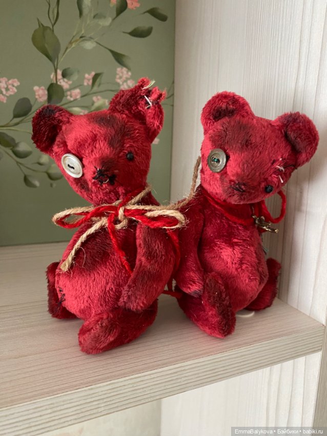 Вишнёвые Мишки♥️ — Авторские игрушки (фото 4)