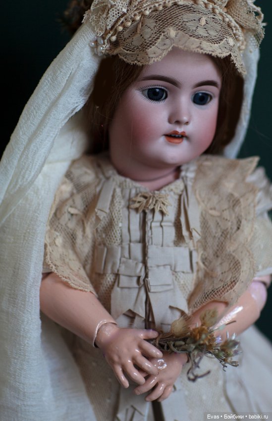 Наряд для антикварной куклы (фото 8)