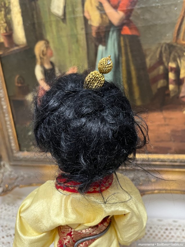Антикварная азиаточка Simon Halbig 1329 рост 36 см (фото 10)