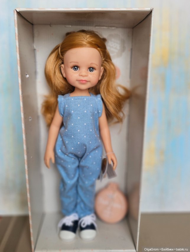 Клепа коробочная , в голубом комбинезоне, выпуск 2022г (фото 7)