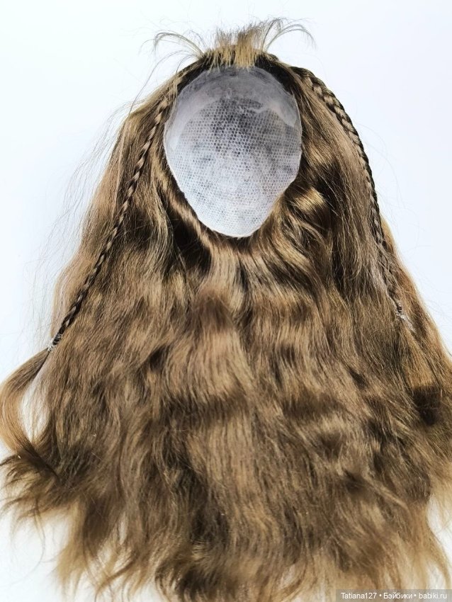 Парик для куклы Minifee с обхватом головы 17,5-18см (фото 6)