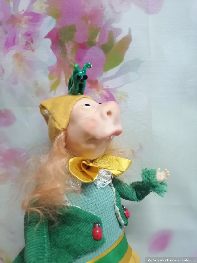 Крейзи мужчина с улиткой — Авторские куклы (фото 5)