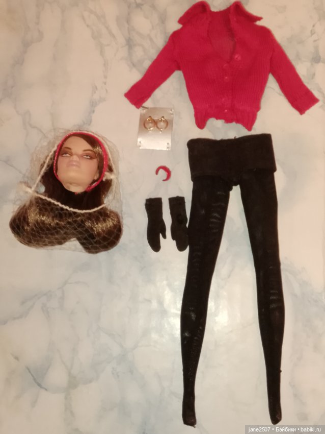 Fashion royalty Veronique Girl of the Moment 2004 редкая - новая голова, частичный аутфит, COA (фото 2)