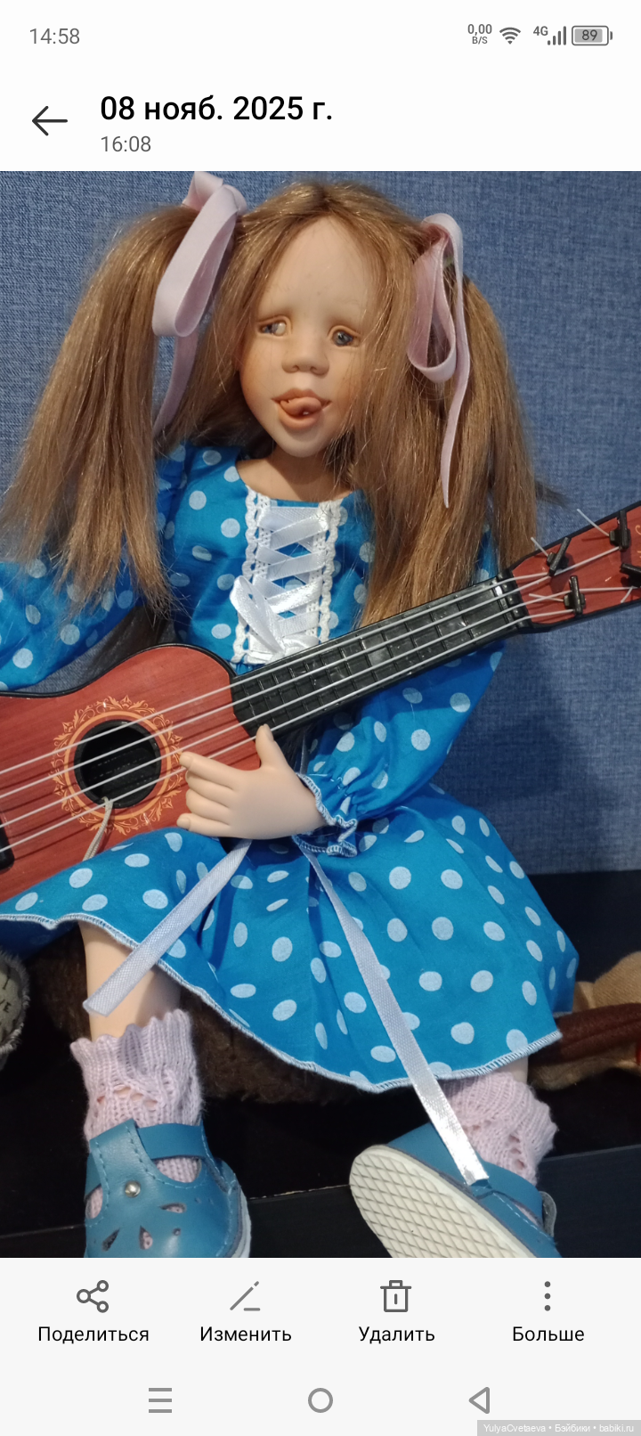 Sandy mcAslan — Коллекционные куклы (фото 5)