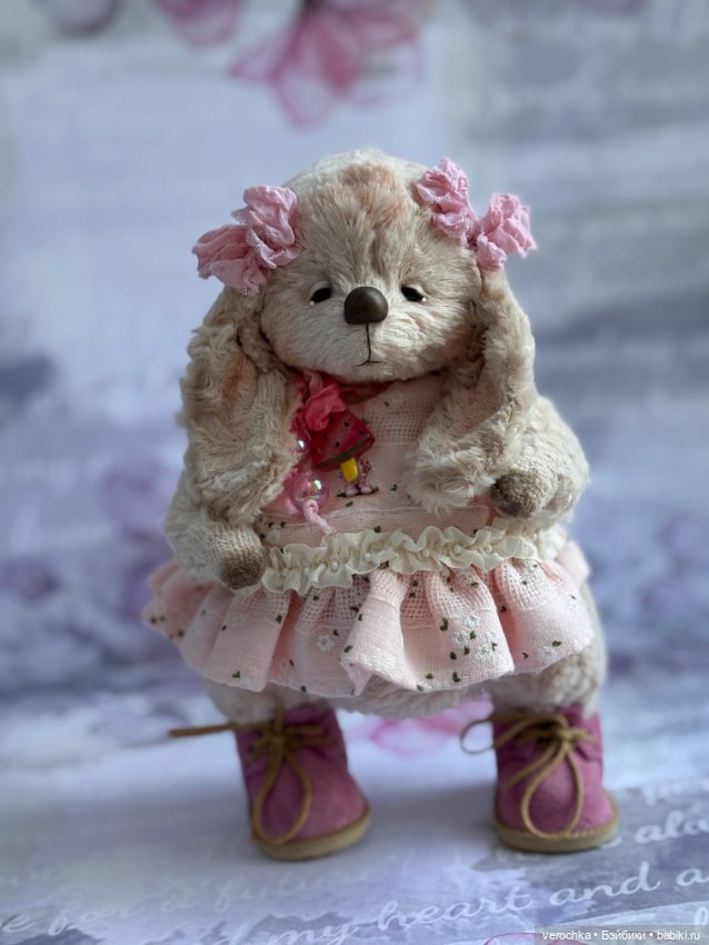 Кролик тедди — Авторские игрушки (фото 3)