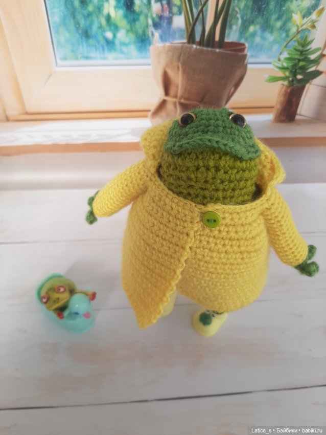 Кролик и лягушонок — Авторские игрушки