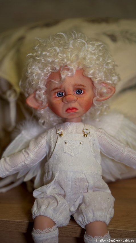 Эльф-ангел Тилли — Авторские куклы (фото 2)