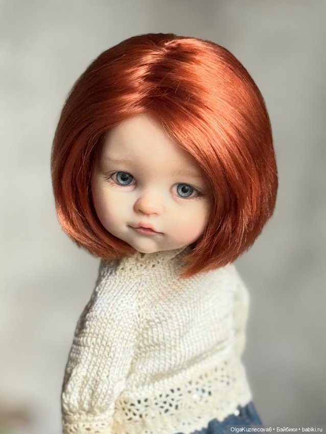 Паричок каре для Паолы — Парики и волосы (мохер) для кукол (фото 2)