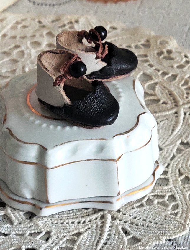 Туфли для антикварной куклы