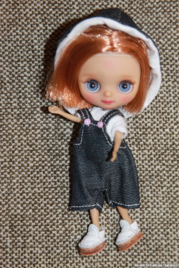 Кастом мини Blythe от Hasbro (фото 5)