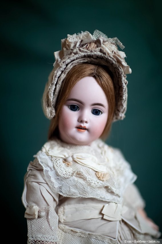 Шляпка для антикварной куклы (фото 3)