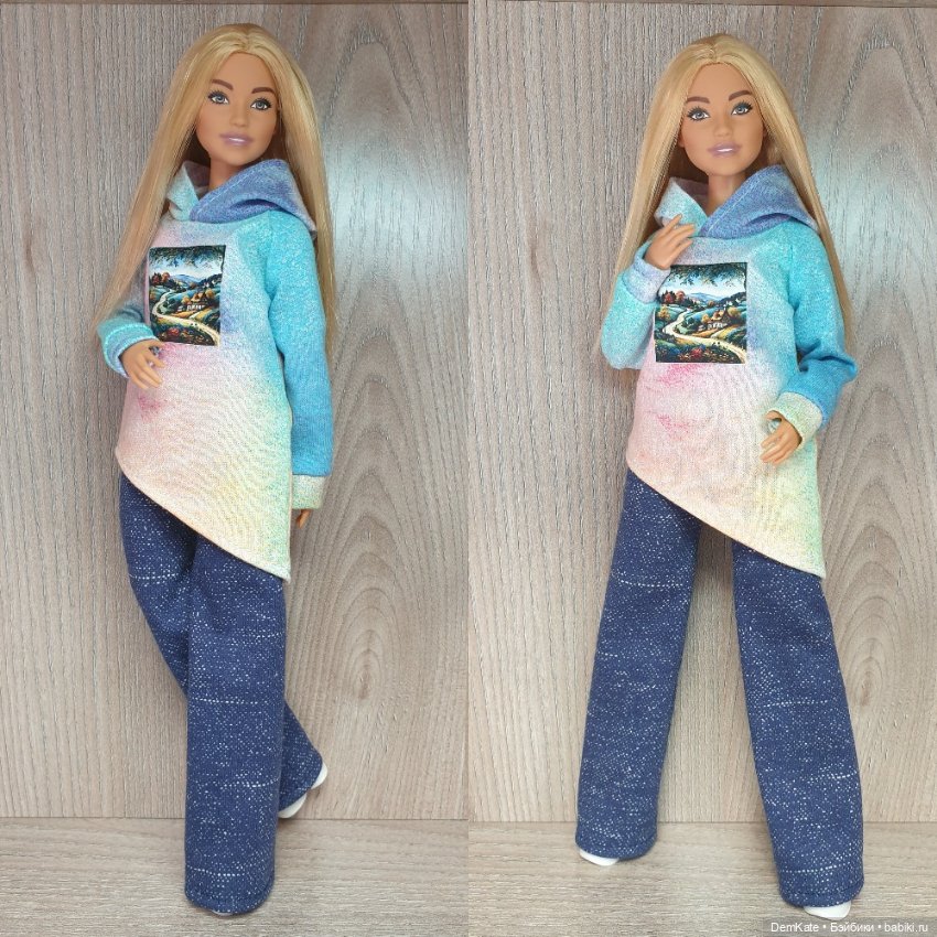 Комплект на Барби пышку — Одежда для кукол