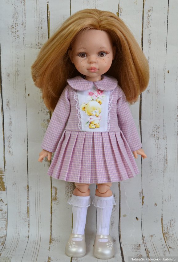 Платье на куклу Паола Рейна