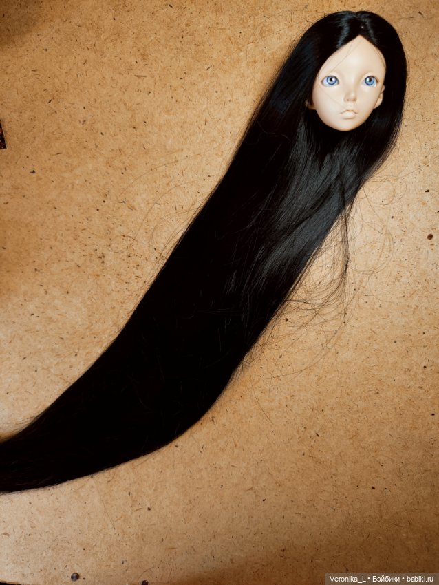 Парики фабричные на БЖД и других кукол 15-19 см (фото 5)