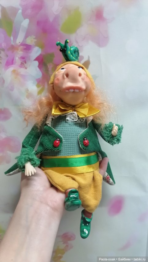 Крейзи мужчина с улиткой — Авторские куклы (фото 3)