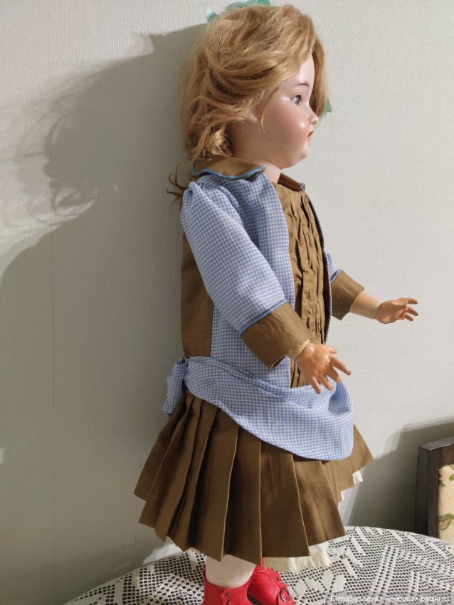 Платье для антикварной куклы (фото 2)