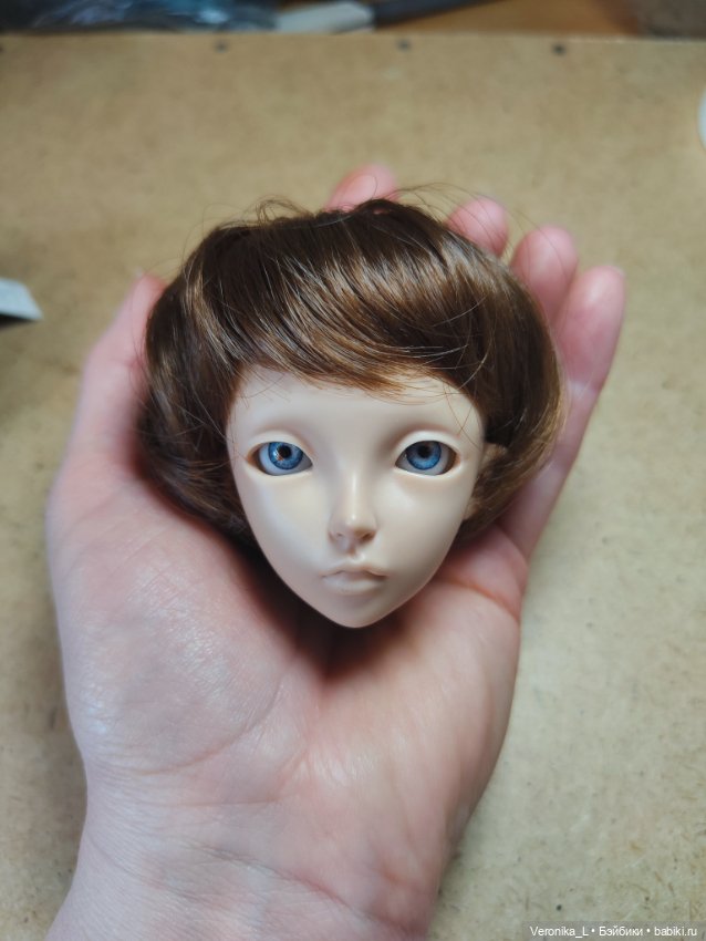 Парики фабричные на БЖД и других кукол 15-19 см (фото 6)