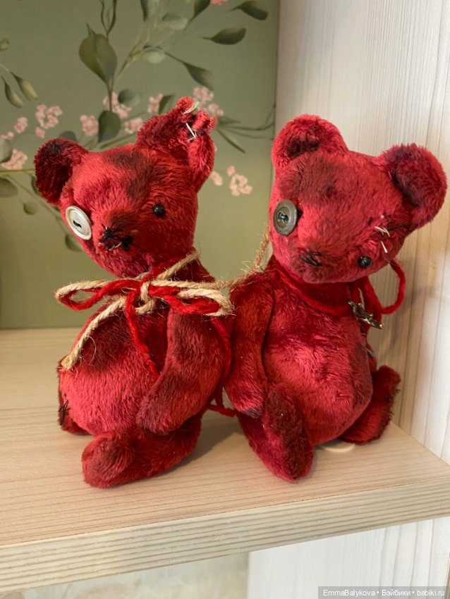 Вишнёвые Мишки♥️ — Авторские игрушки