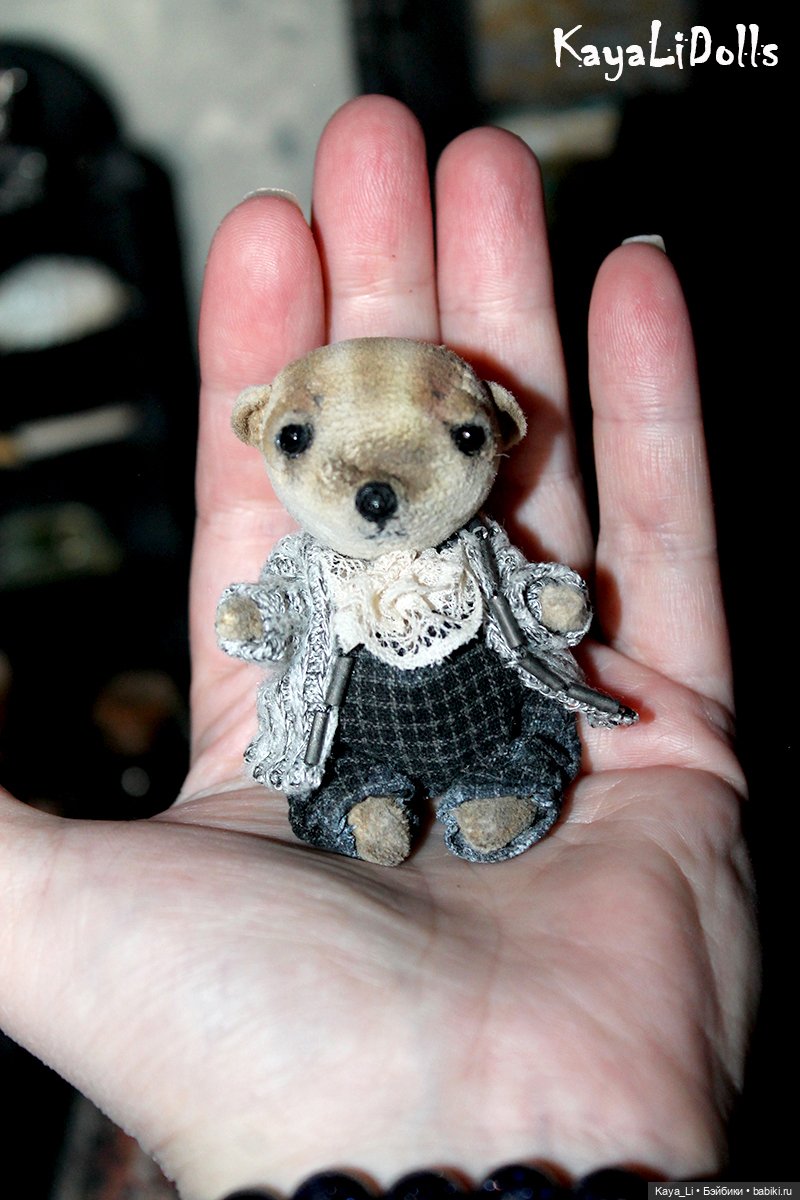 Мишка Вильям — Авторские игрушки (фото 4)