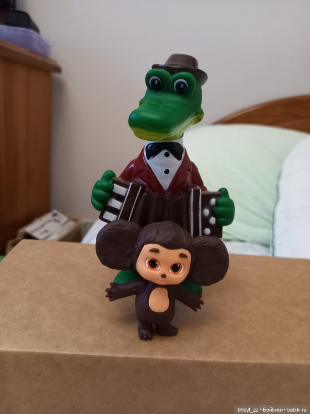 Гена и Чебурашка — Коллекционные фигурки