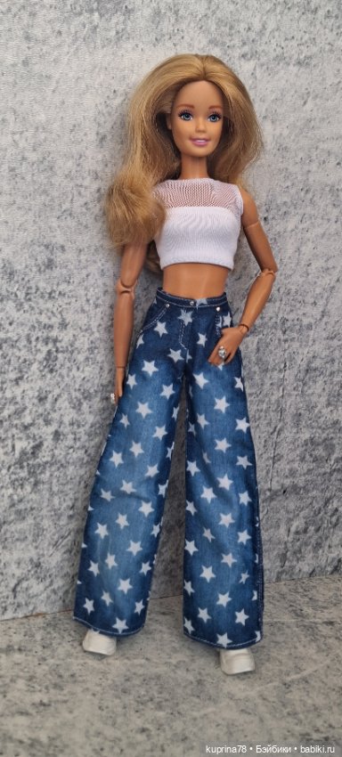 Джинсы на барби — Одежда для кукол