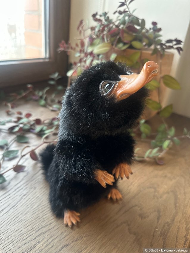 Авторская игрушка Нюхлер (Нюхль, англ. Niffler) (фото 2)