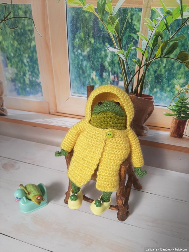 Кролик и лягушонок — Авторские игрушки