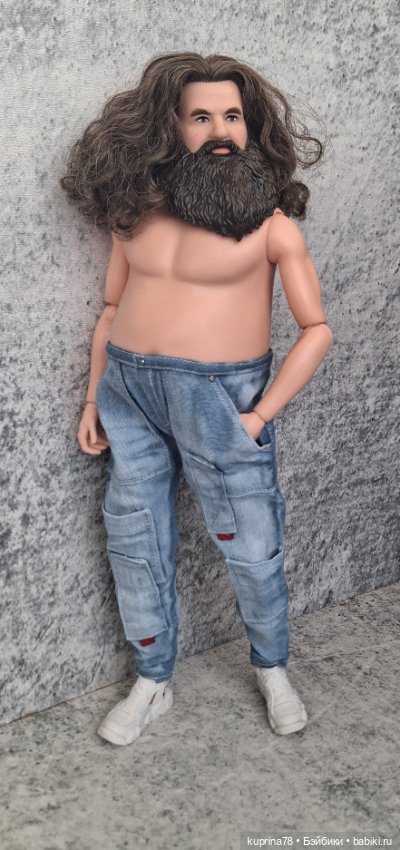 Джинсы на Хагрида — Одежда для кукол (фото 2)