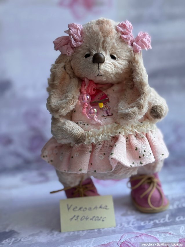 Кролик тедди — Авторские игрушки (фото 4)