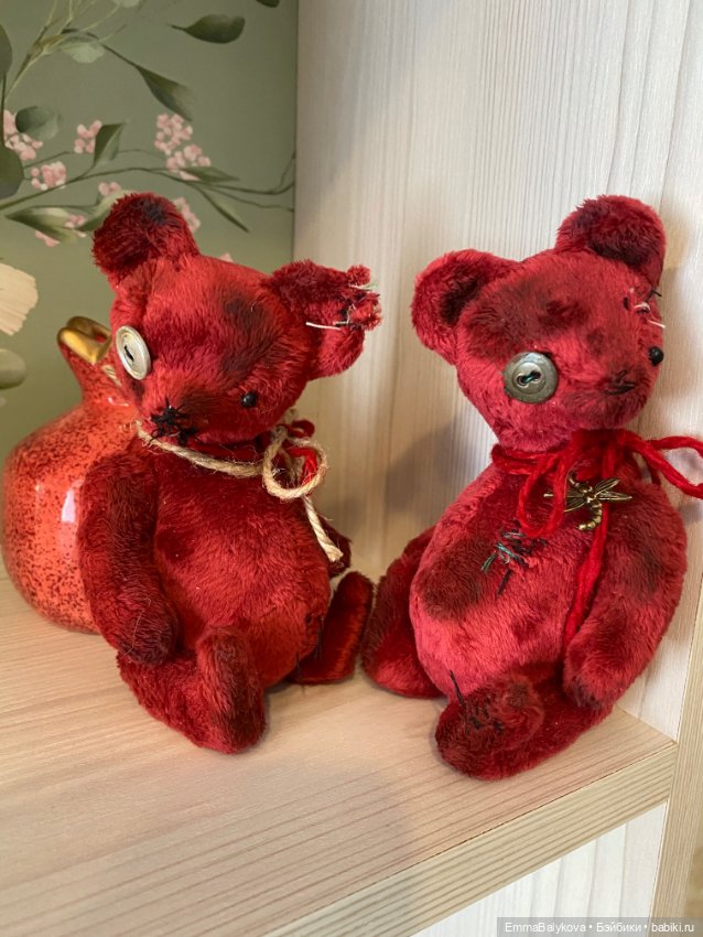 Вишнёвые Мишки♥️ — Авторские игрушки (фото 6)