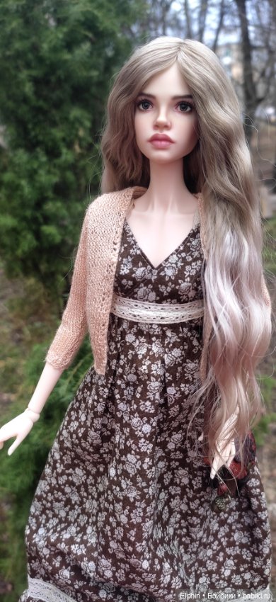 Длинный парик сложного градиентного окрашивания ОГ 11,5-12 см (фото 2)